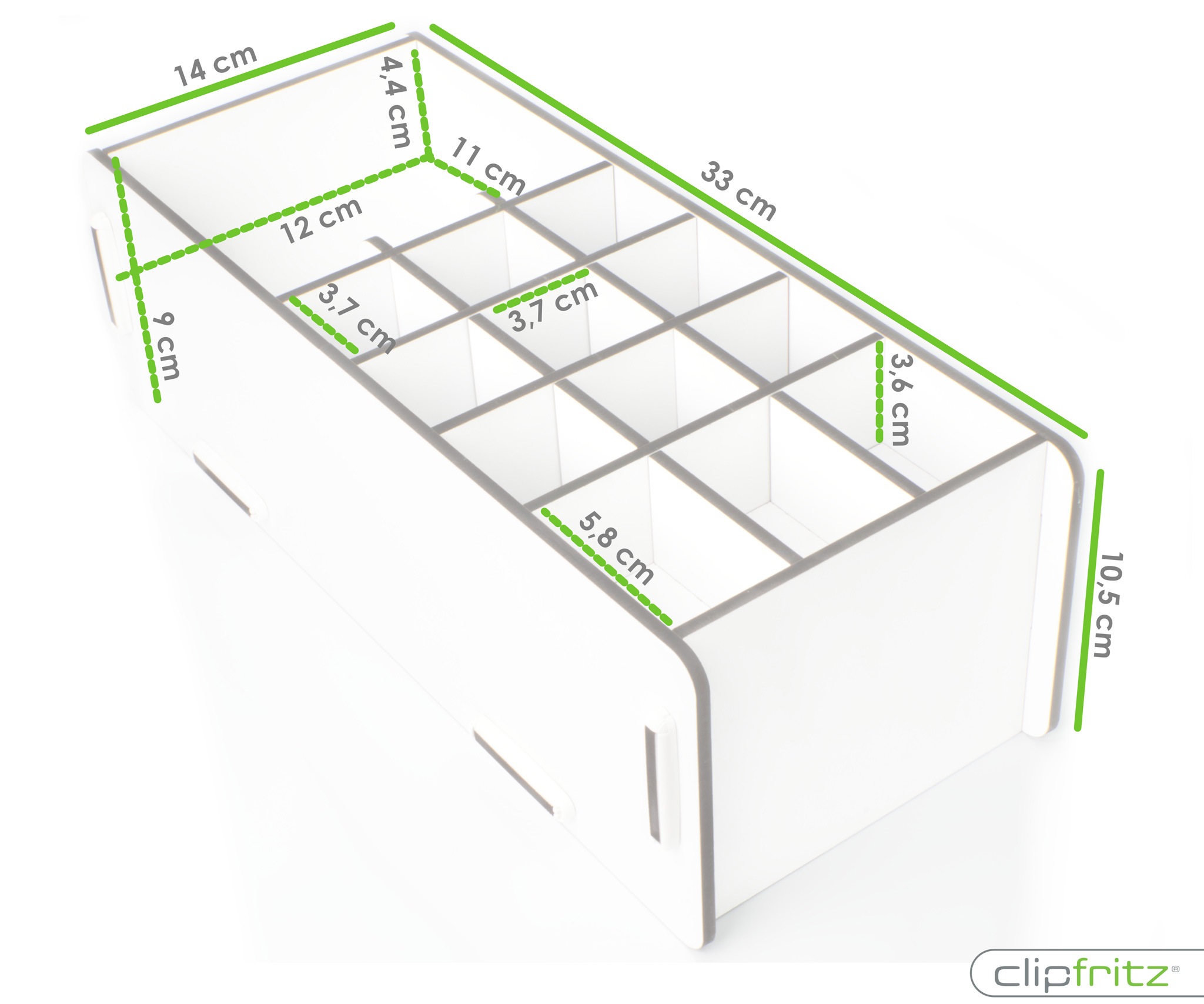 Clipfritz Aufbewahrungsbox EDE innovative Möbel Aufbewahrungsboxen nachhaltig